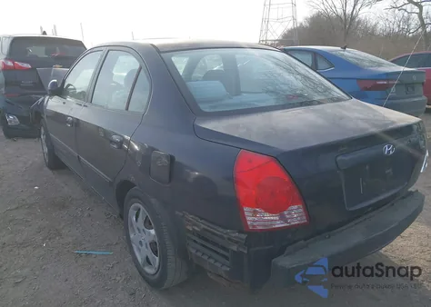 2006 Hyundai Elantra Gls/Limited z USA, uszkodzony, nr VIN KMHDN46D46U259480